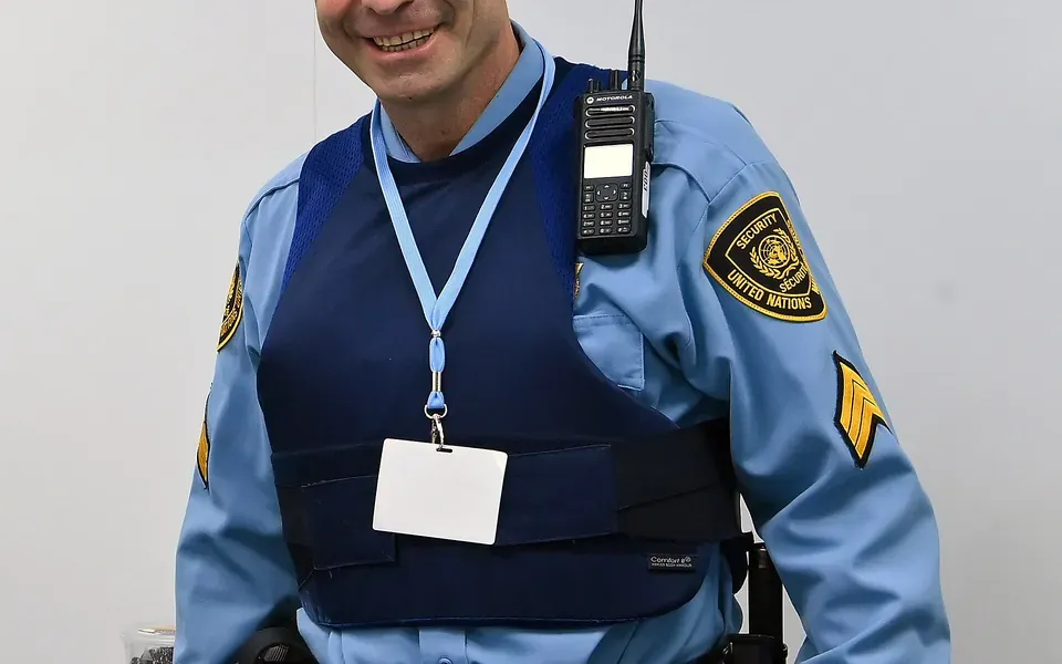 Illustration du métier d'agent de sécurité