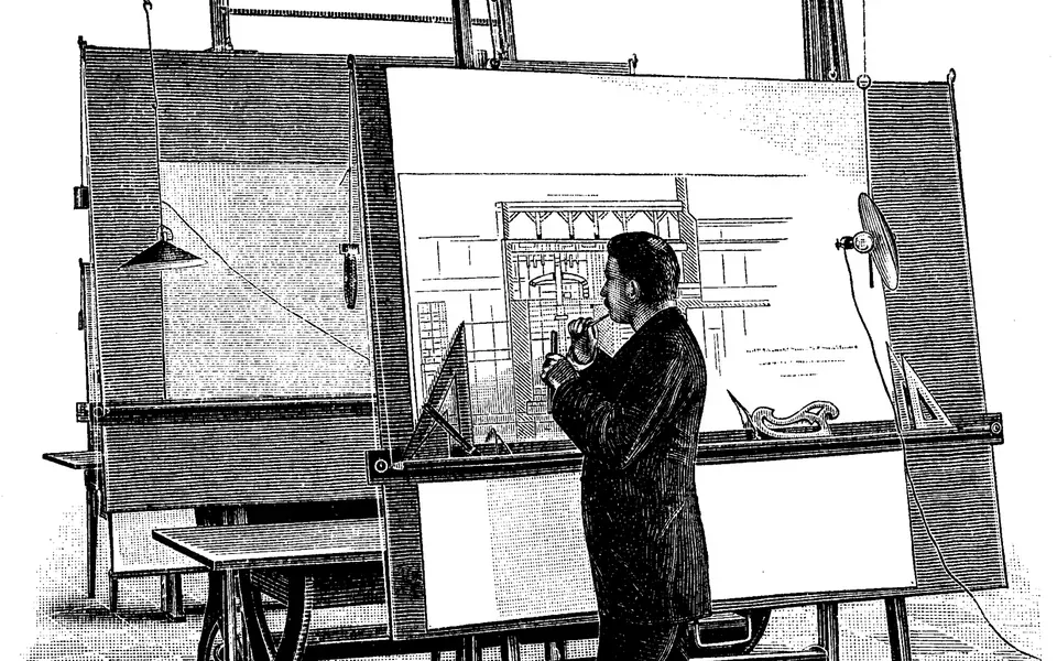 Illustration du métier d'architecte